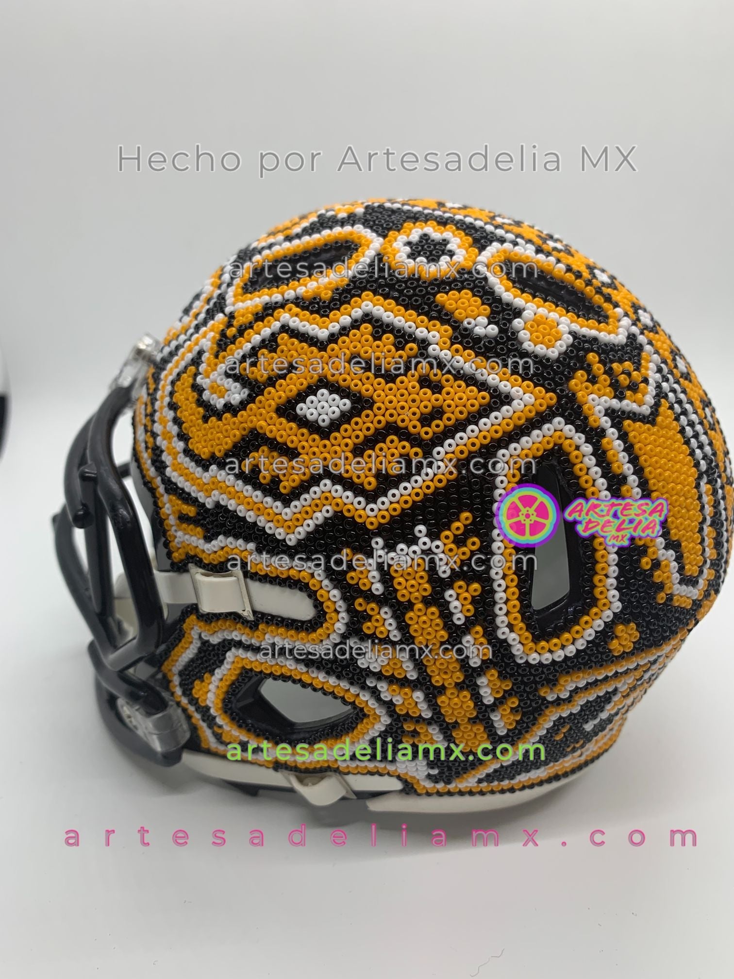 PRE-ORDEN Steelers Acereros Casco Huichol Sports NFL - Artesadelia