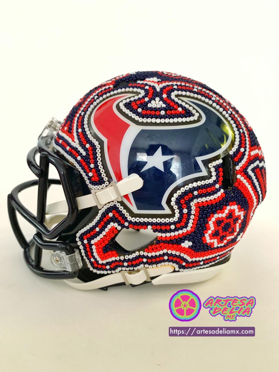 PRE-ORDEN Texans Casco Huichol Sports NFL - Artesadelia