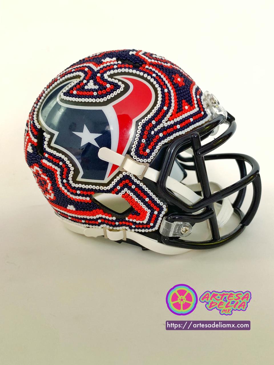 PRE-ORDEN Texans Casco Huichol Sports NFL - Artesadelia