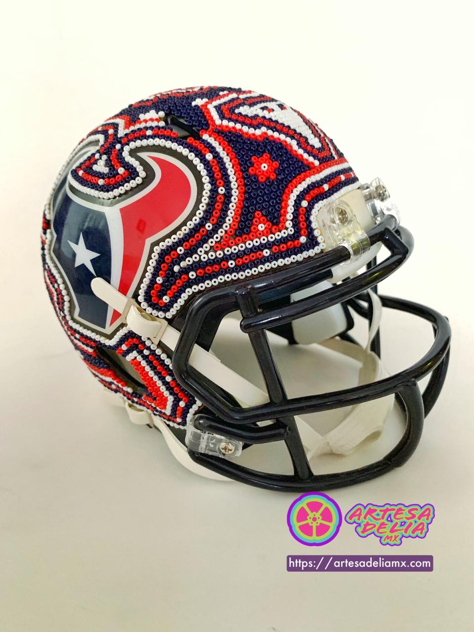 PRE-ORDEN Texans Casco Huichol Sports NFL - Artesadelia