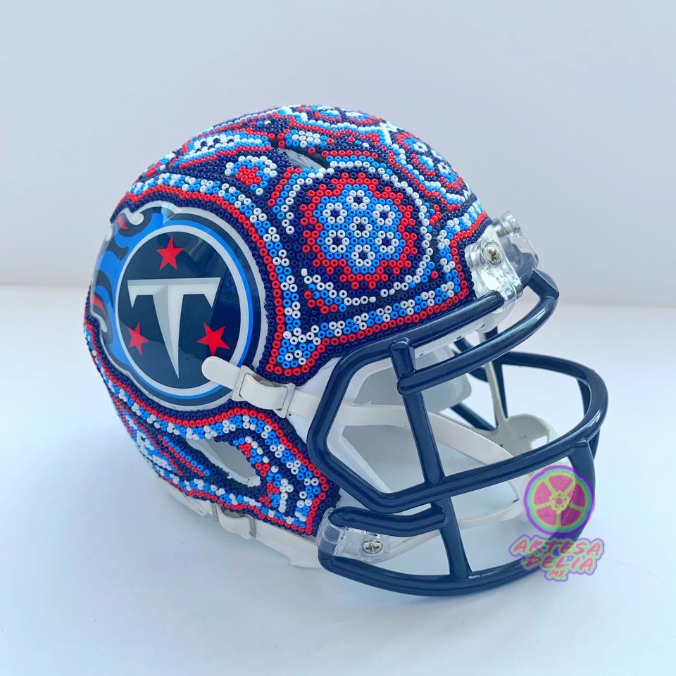 PRE-ORDEN Titans Tennessee Casco Huichol Sports NFL - Artesadelia