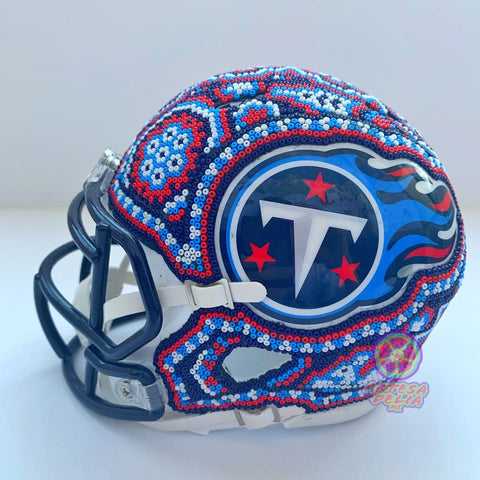 PRE-ORDEN Titans Tennessee Casco Huichol Sports NFL - Artesadelia