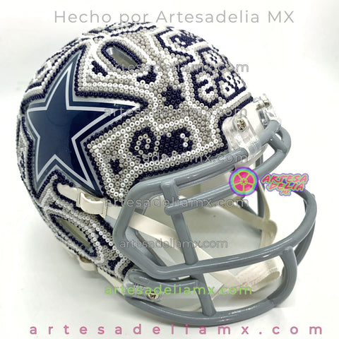 PRE-ORDEN Vaqueros Dallas Cowboys Casco Huichol Sports NFL - Artesadelia