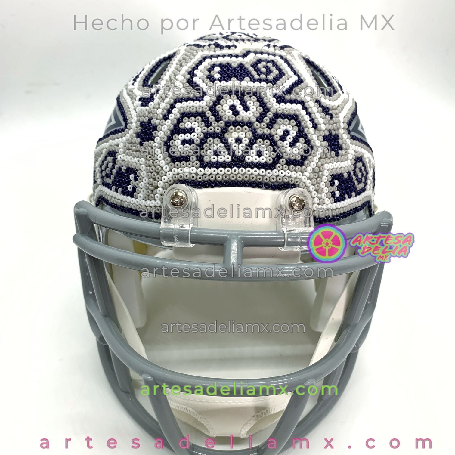 PRE-ORDEN Vaqueros Dallas Cowboys Casco Huichol Sports NFL - Artesadelia