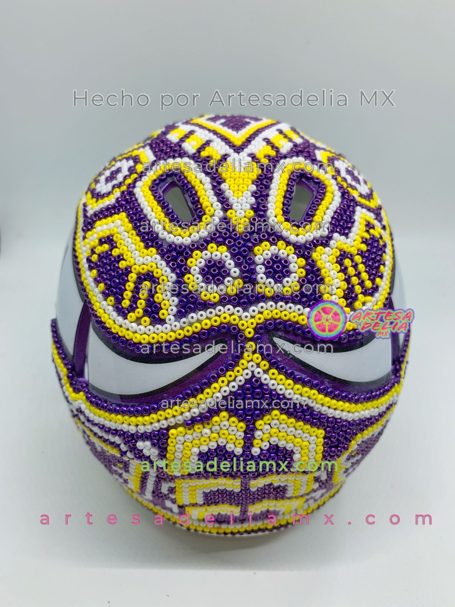 PRE-ORDEN Vikings Minnesota Casco Huichol Sports NFL - Artesadelia