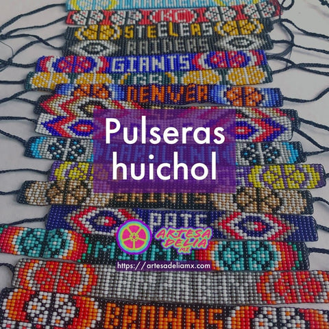 PULSERAS HUICHOL SPORTS - Artesadelia